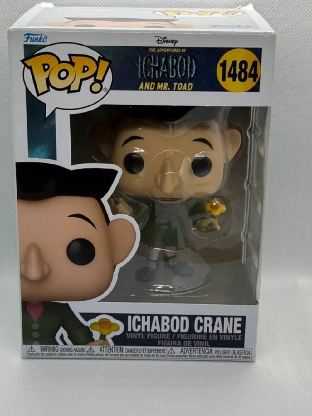 Disney The Adventures of Ichabod and Mr. Toad Ichabod Crane Funko Pop 1484